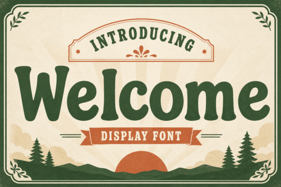 Welcome Font